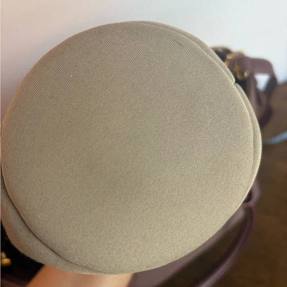 Dagne Dover Midi Tote Light Purple with gold accents cl - Picture 14 of 16